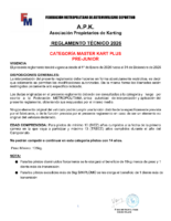 3- REGLAMENTO TECNICO MASTER KART PLUS PRE JUNIOR 2026
