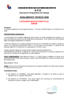 4- REGLAMENTO TECNICO MASTER KART PLUS JUNIOR 2026