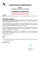 5- REGLAMENTO TECNICO KART PLUS MASTER A 2026