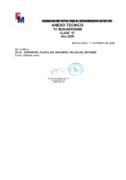 ANEXO TECNICO TC BONAERENSE CLASE E 2026