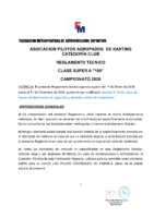 APAK REGLAMENTO SUPER A 2026