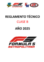 F5M – REGLAMENTO TECNICO 2025 (CLASE B) FINAL