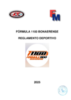 FORMULA 1100 BONAERENSE_REGLAMENTO DEPORTIVO 2025 (impreso)