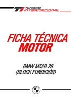 MOTOR BMW M52B 28 – Fundicion