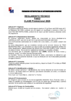 REGLAMENTO CLASE PROMOCIONAL 2026