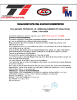 REGLAMENTO TECNICO CLASE 2 2026