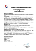 REGLAMENTO TECNICO GTM 2026