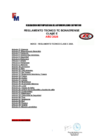 Reglamento Tecnico TC Bonaerense Clase E 2026 ELLOS