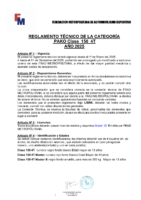 Reglamento Tecnico clase 150 4T-2026